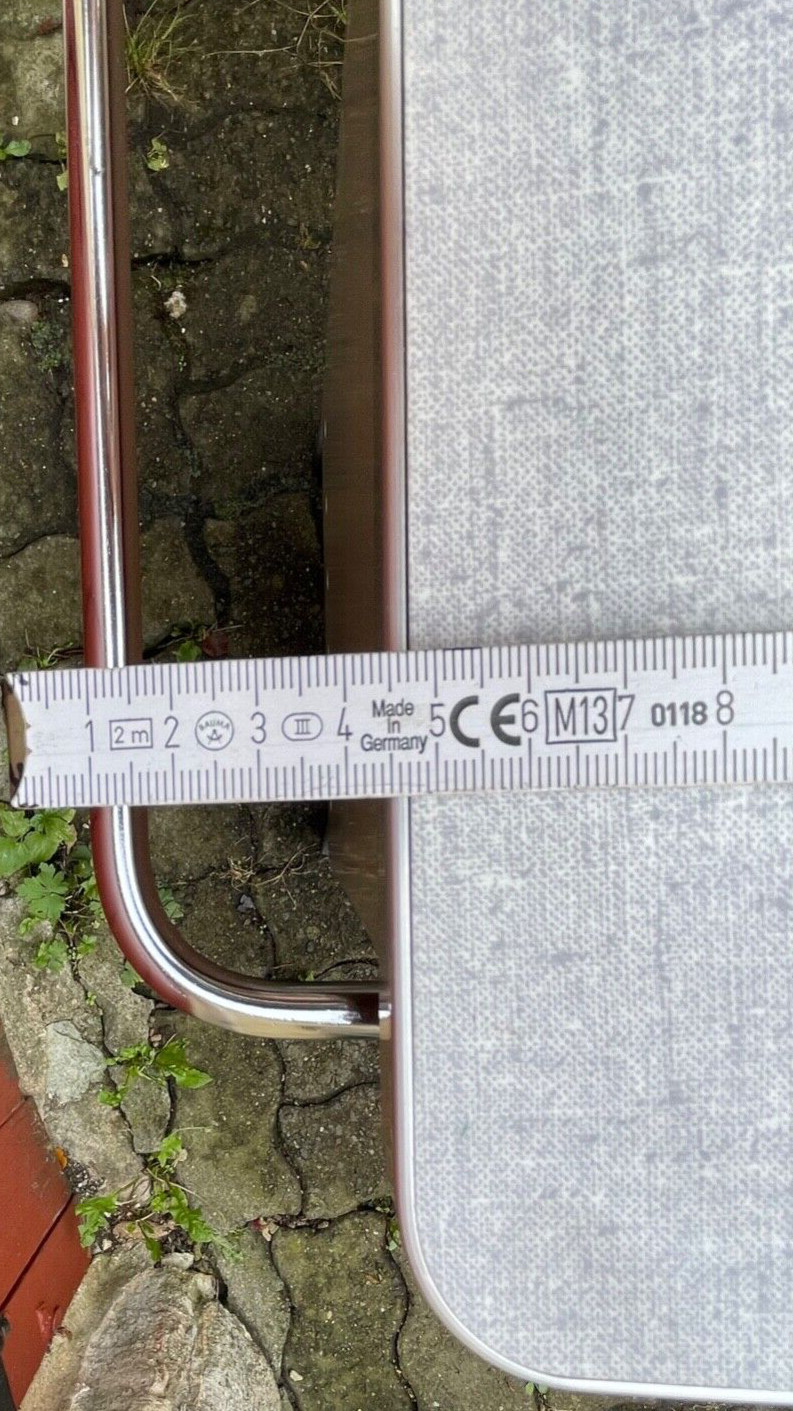 BEDSIDE TABLE METAL WHITE SWISS ARMY HOSPITAL WITH OR WITHOUT LIGHTING