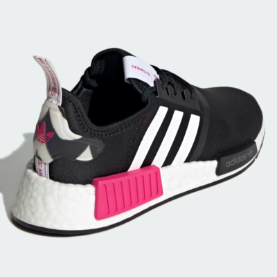 NWOB Adidas Women's x Marimekko NMD R1 Sneakers Sz 8 Shoes Black