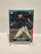 2023 Bowman Draft Aqua Pink Gradient 111/199 Andrew Lindsey #BD-18