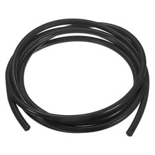 1/4"ID x 3/8"OD PE Tubing Translucent Flexible Water Hose Tube Black, 10 Ft