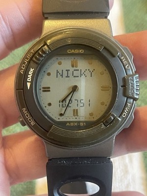 Casio ABX 51 Vintage Watch Japan | eBay