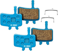 2 Pairs Bicycle Disc Brake Pads for Avid BB7 Juicy 3 5 7 Resin,Semi-Metallic,Si