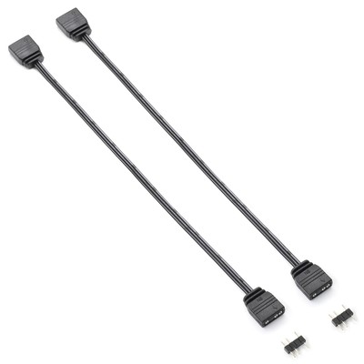 ARGB Splitter Extension Cable 3 Pin Addressable RGB Expand Black 