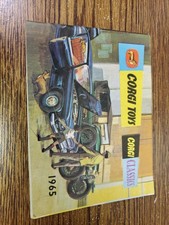 CORGI TOYS CLASSICS 1965 BOOK CATALOG CATALOGUE VERY GOOD CONDITION "A" 196