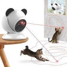 Laser Cat Toys for Indoor Cats, Automatic Cat Laser Toy with Random Trajectory,