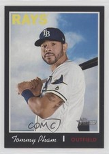 2019 Topps Heritage Black /50 Tommy Pham #194 0t2