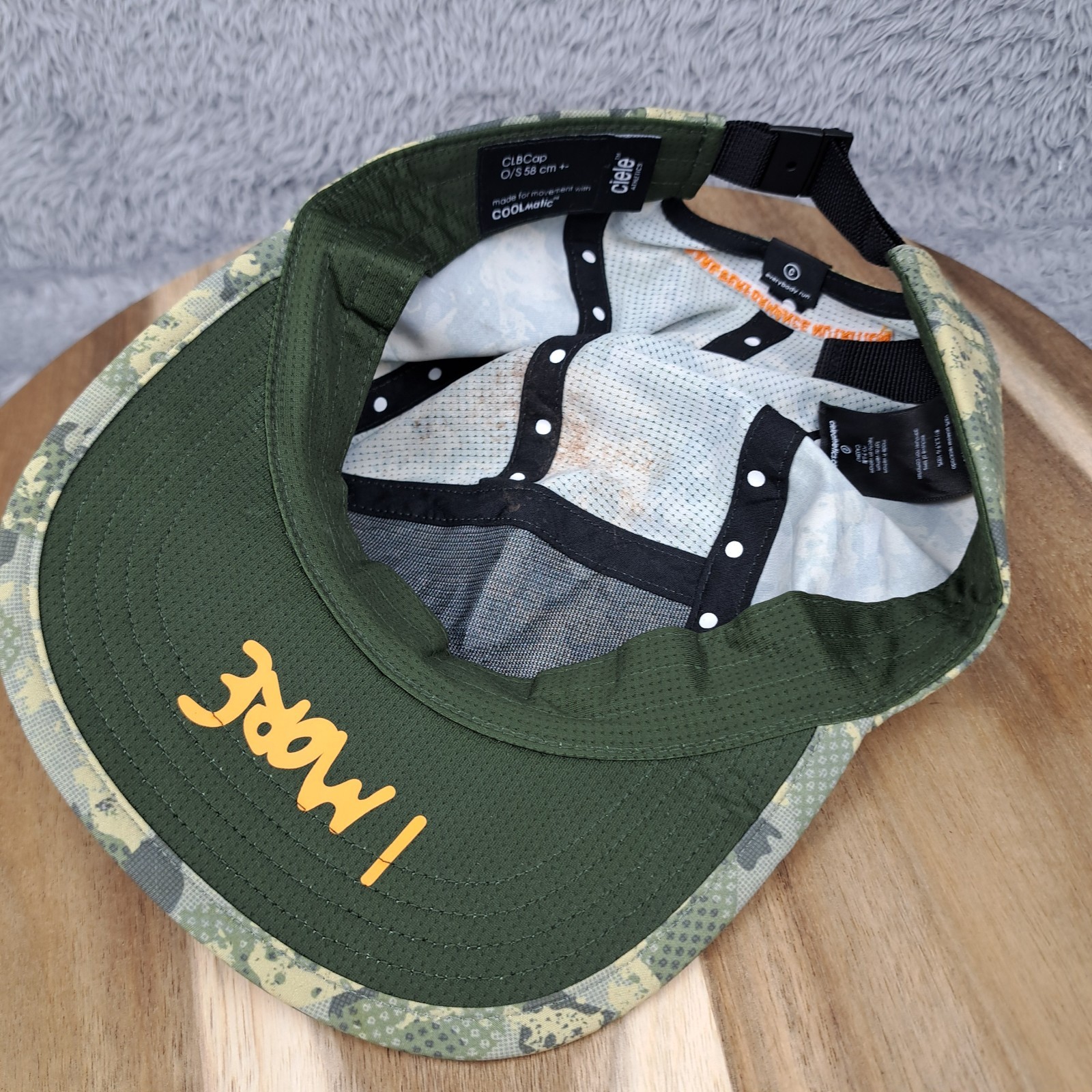 Bare Performance Nutrition X Ciele Go One More Camo Hat Cap Strap Back Outdoors