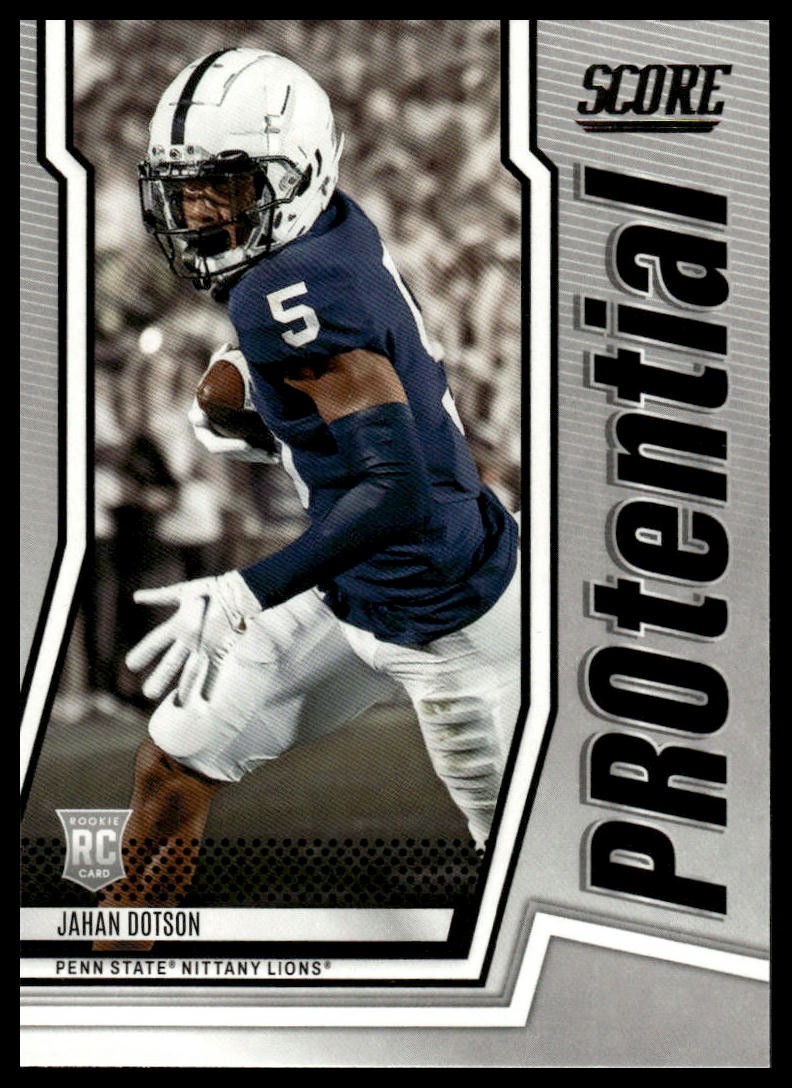 2022 Score #P-JD Jahan Dotson PROtential Penn State Nittany Lions