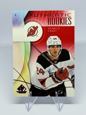 2024-25 Upper Deck Sp Game Used - Authentic Rookies Seamus Casey #228 Red (RC)