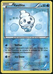 Vanillite 43/162 XY BREAKthrough Reverse Holo