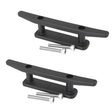 2pcs 6" Black Nylon Kayak Boat Cleats