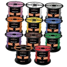 Best Connections 14 Gauge Automotive Primary Wire (100ft Each – 11 Color 