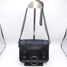 Borsa a tracolla DR MARTENS in pelle nera autentica dal Giappone