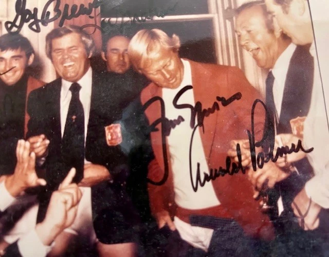 Ryder Cup 1973, foto más rara de Nicklaus en ropa interior, Palmer, Trevino Foto 2 de 4