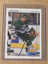 Upper Deck Young Guns #534 Hartford Whalers Bobby Holik