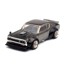 Pop Race Nissan Skyline GT-R KPGC110 Kenmeri Dark Chrome Tokyo Auto Salon KL' 24