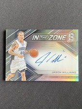 Jason Williams 2017-18 Panini Spectra In The Zone Silver Auto /99 #IZ-JWL