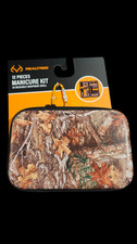 realtree 12 pieces manicure set in reusable neoprene shell