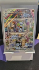 Machoke - 177/165 - Pokemon Inglese 151 Illustrazione Carta Rara LP/NM