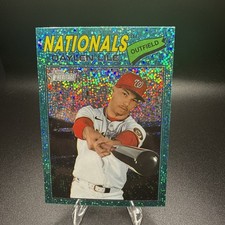 2026 Topps Heritage - Daylen Lile #124 Chrome Aqua Sparkle Refractor