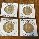 1964 KENNEDY HALF DOLLAR LOT OF (4) “NICE COINS “ 90% SILVER