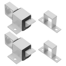 4 PCS Aluminum Alloy Automatic Spring Latch Hardware Heavy Duty Touch