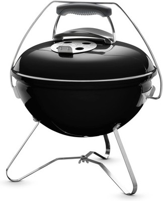 Weber Smokey Joe Premium Holzkohlegrill/Tragbares Design, Porzellanemaillierter