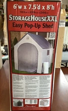 NEW Flowerhouse StorageHouse XXL Portable Storage Shed C14