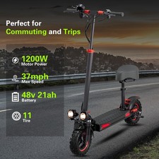 Electric Scooter J11 PLUS Off-road 48V 21AH Battery 11 Inch E-Scooter New