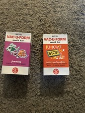 Lot Of 2 1962 Mattel VAC U FORMS