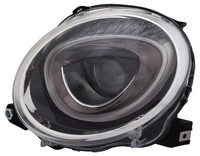 Scheinwerfer Links FüR Fiat 500 500C 312 2015- H7 Halogen Stellmotor Lwr Motor