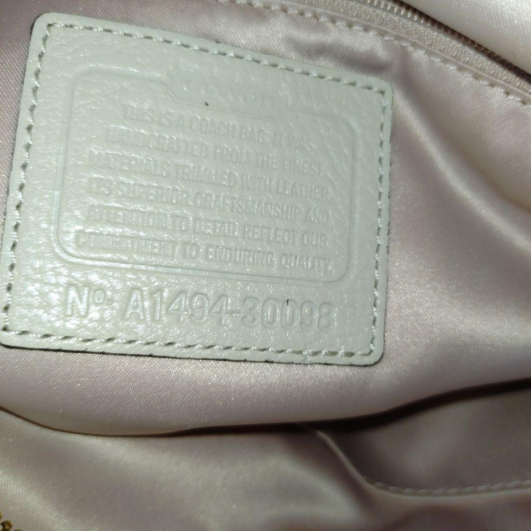 Coach Canvas Python Pattern 2Way Shoulder Bag Cro… - image 11