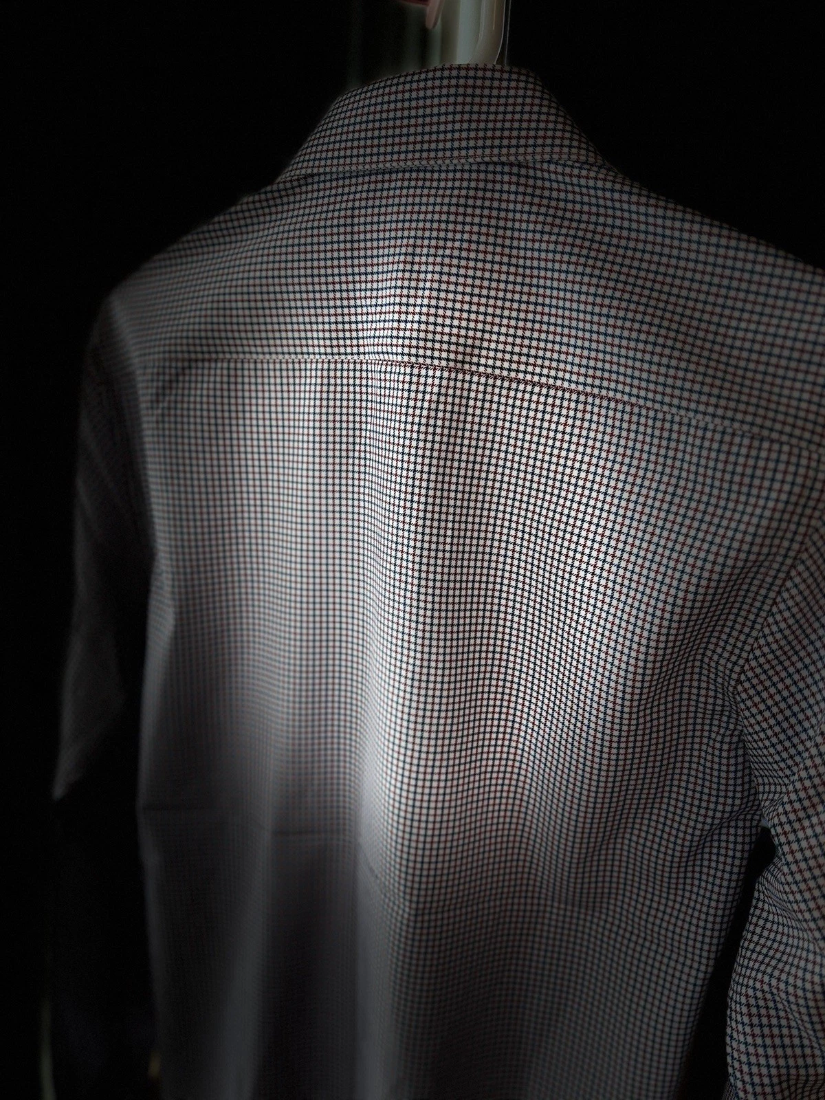 Nautica Men’s Small S Plaid Check Button Down Shirt Red Navy White NWT image 14