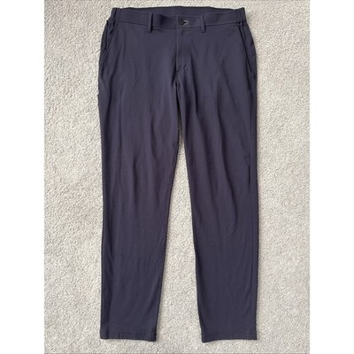 Public Rec THE DEALMAKER 5 Pocket Golf Pants Men's 34x32 Gray Blue Performance