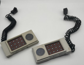 Intellivision II Console w/ Games Lot & RARE Joystick Attachments &ndash; Untested