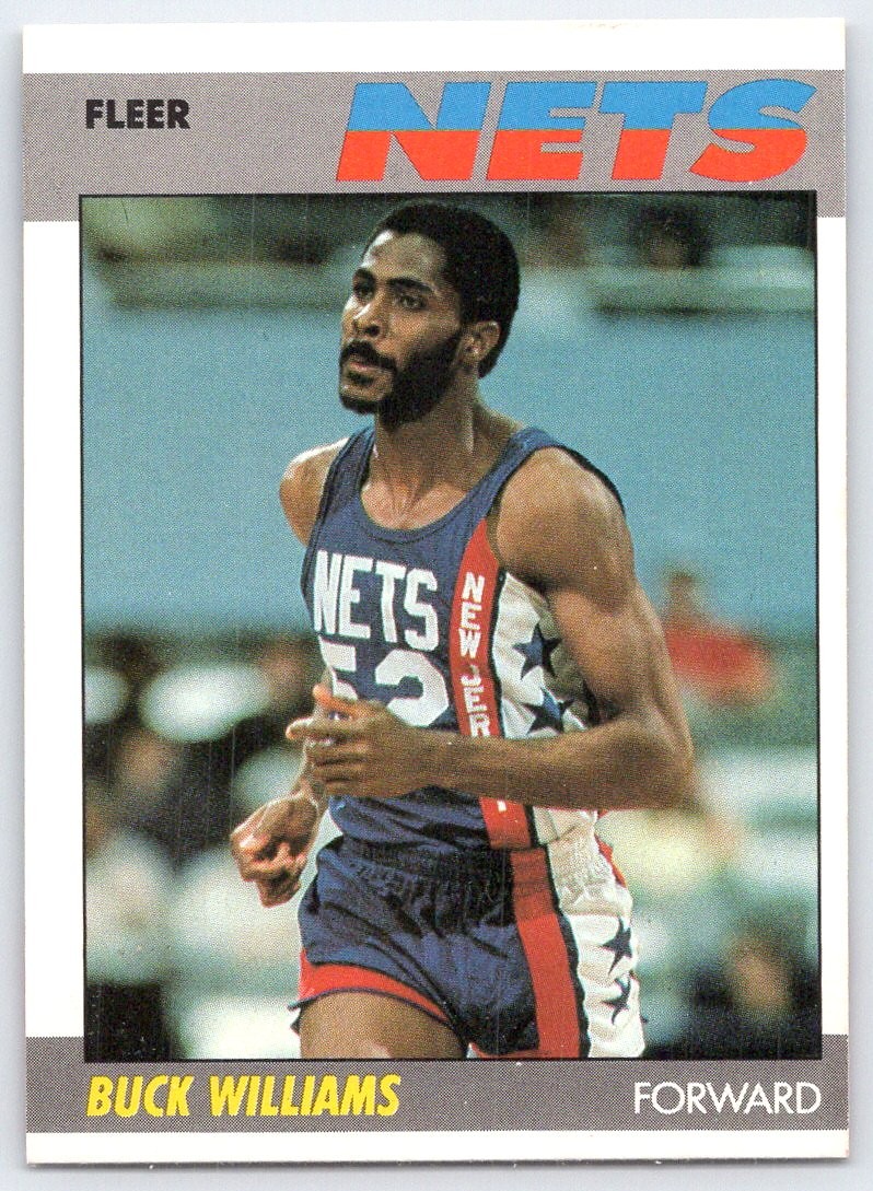 1987-88 Fleer #120 Buck Williams New Jersey Nets