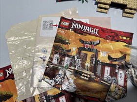 LEGO Ninjago Spinjitzu Dojo 2504  Minifigs, Spinner  Instructions
