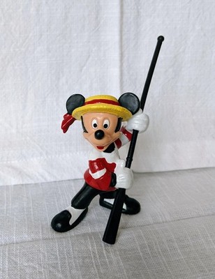 Disney Bullyland Mickey Mouse Gondola Gondolier 4'' PVC Hand Painted Figurine