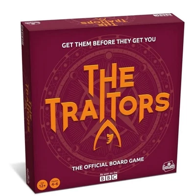 THE TRAITORS Official Board Game | BBC TV Goliath | Brand New & Factory Sealed