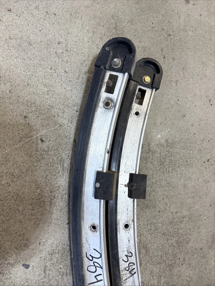 1995 arctic cat cougar 550 skid rail slides Right Left Set Pair Runners 384 - Image 3 of 4