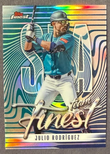2026 Topps Finest Julio Rodriguez Refractor (RAW)