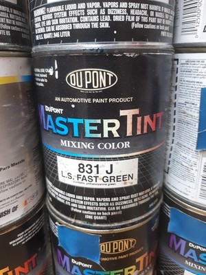 Dupont Master Tint Mixing Color 831J L.S. Fast Green 1 US Quart