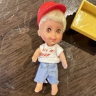 Vintage Mattel Liddle Kiddles HOWARD "BIFF" BOODLE Doll, Outfit, Hat & Wagon