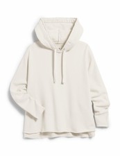 Frank Eileen kane capelet hoodie sweatshirt cream brown medium