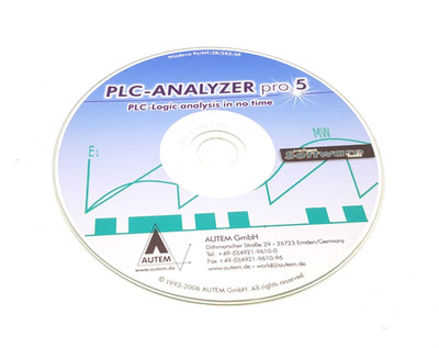 AUTEM PLC-ANALYZER PRO 5 L6:MB/B4 1B 75324 05 0344 WINDOWS 9x/NT/2K/2K3/XP