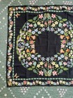 Claire Murray Springtime Fantasy Silk Scarf Square 34 x 34 Hand Rolled Floral — photo 2