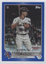 2022 Topps Opening Day Opening Day Blue Foil Stuart Fairchild #125 0bt4