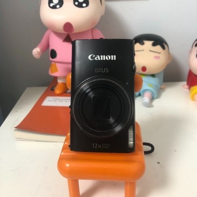 Canon IXUS 285 HS Digital Camera 12X Optical Zoom 20.2 MP Black