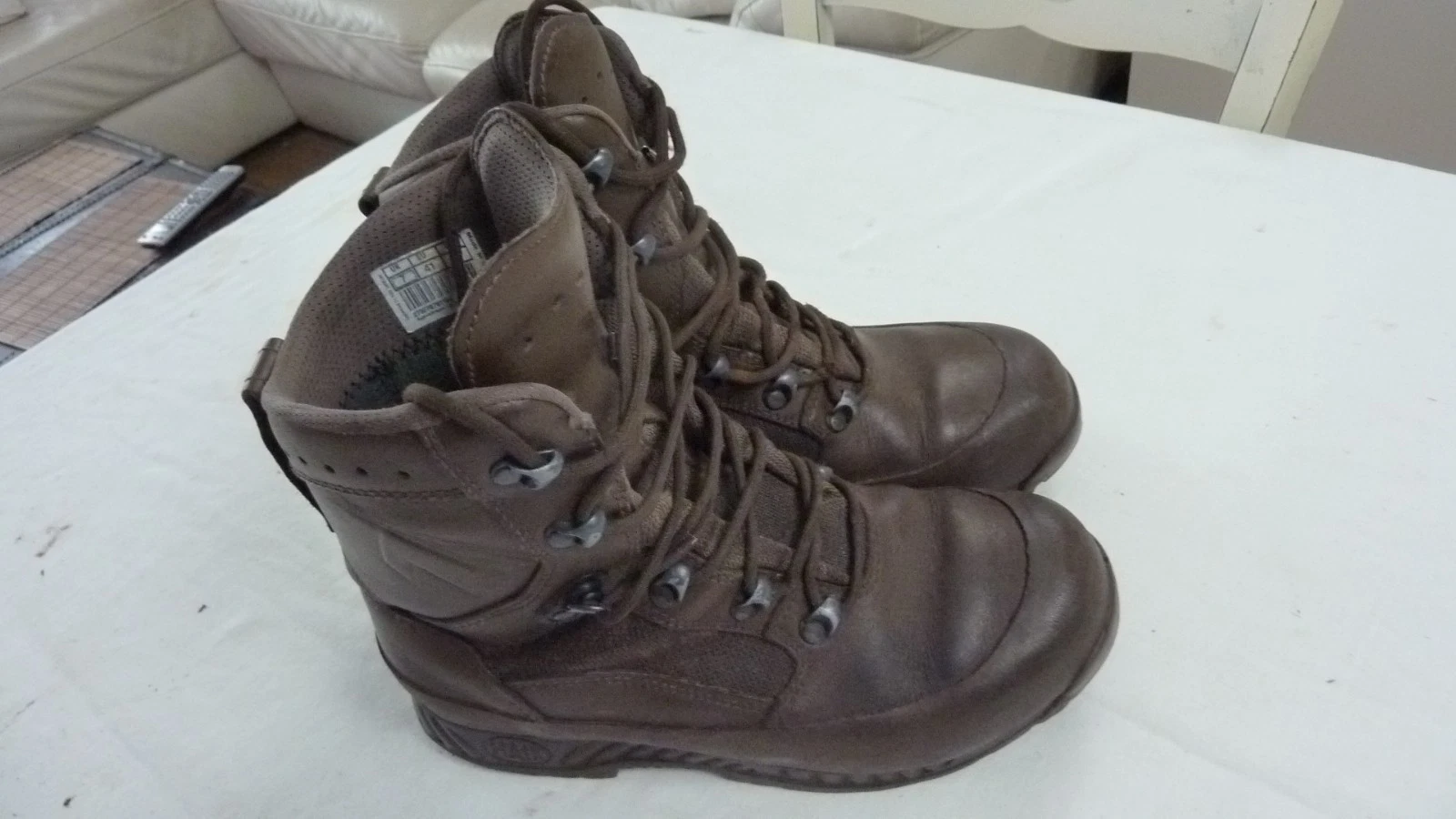 Haix waterproof high liability Walking, Hiking, Fishing Boots UK 7 W Wide