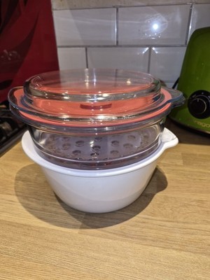 Pyrex Pyroflam Dampfgarer Set 2L 20cm - Dampfgarer - Multikocher 